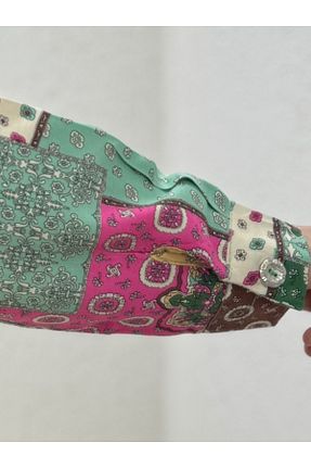 پیراهن حجاب رنگی زنانه اورسایز Mihra - کد 944407154
