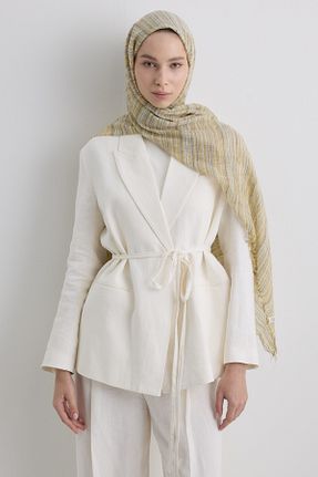 شال رنگی زنانه پنبه ای FENZA SCARF - کد 944393640