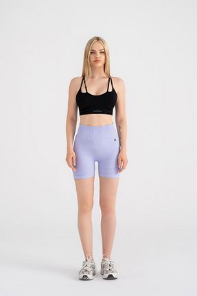شوارک اسپرت بنفش زنانه فاق بلند GYMXPRO - کد 944572483