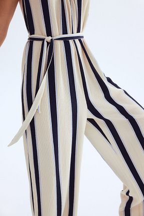 سرهمی سفید زنانه بند دار H&M - کد 944489154