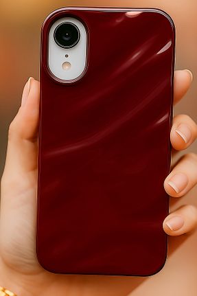 کاور و قاب زرشکی iPhone xR Fibaks - کد 944516709