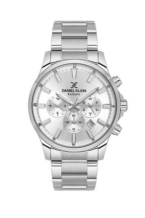 ساعت مچی طوسی مردانه 43 میلی متر Daniel Klein - کد 944550750