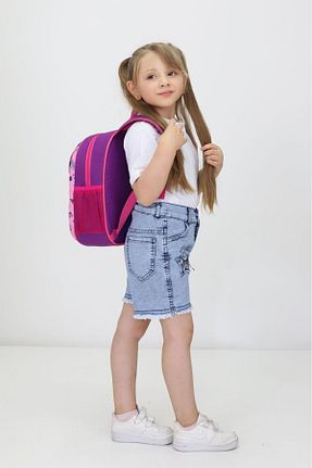 کیف مدرسه بنفش بچه گانه پارچه ای Probag - کد 945449095