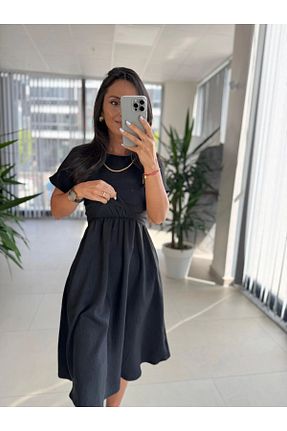 لباس مشکی زنانه بافتنی caddstore - کد 944603163