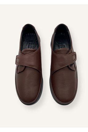 کفش کلاسیک قهوه ای زنانه چرم خالص N Napa Shoe - کد 944602928