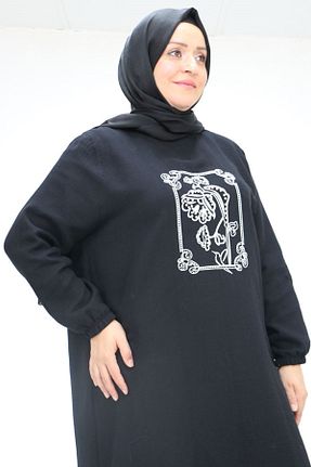 تونیک سایز بزرگ رنگی زنانه بافتنی Eslina - کد 944646821