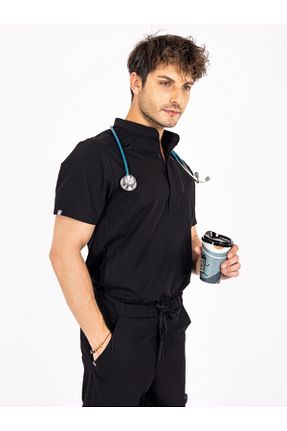 تیشرت مشکی مردانه اسلیم فیت VITA UNIFORM - کد 945058692