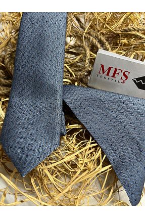 کراوات طوسی مردانه پارچه ای MFS - کد 944807857