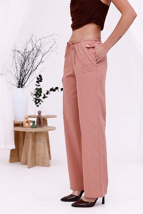 شلوار قهوه ای زنانه بافتنی LA PANTE - کد 944821267