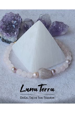 دستبند مروارید بژ Lunaterra - کد 945223680