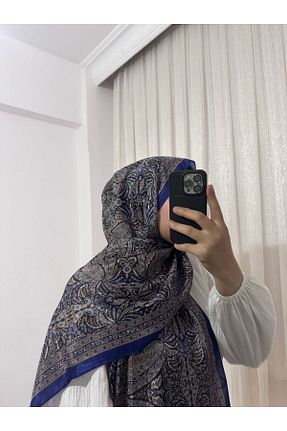 شال سرمه ای زنانه MODA - کد 944972836