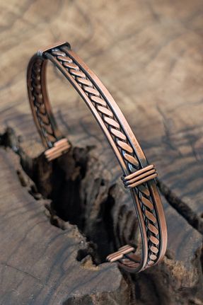 دستبند جواهر متالیک مردانه زیرکن cheetah quality - کد 945287376