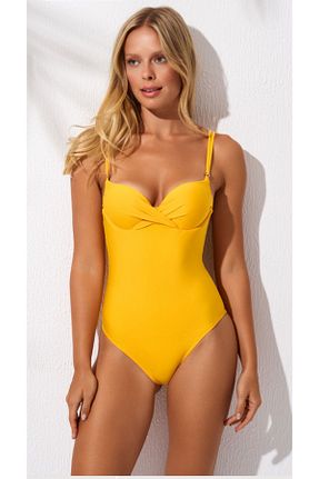 ست بیکینی زرد زنانه جین Pierre Cardin - کد 945100583