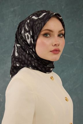 روسری مشکی پنبه ای İpekhan - کد 897984878