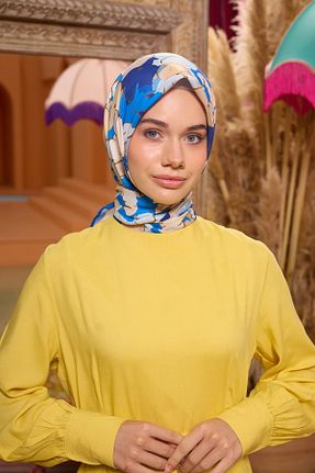 روسری مشکی پنبه ای İpekhan - کد 859188256