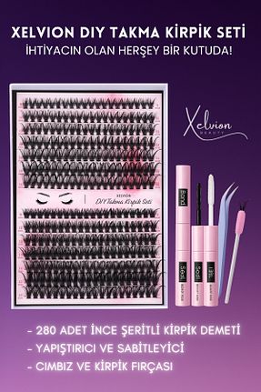مژه مصنوعی Uzunluk XELVION BEAUTY - کد 945134707