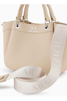 کیف دستی زنانه چرم خالص Armani Exchange - کد 945141228