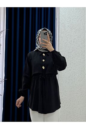 بلوز حجاب رنگی زنانه رگولار Mihra - کد 945200207