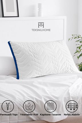 بالش سفید میکروفیبر TeksNil Home - کد 945472059