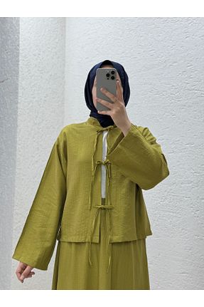ست بالاتنه و پائین تنه حجاب رنگی زنانه رگولار Mihra - کد 945335821