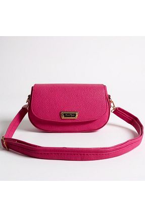 کیف دوشی صورتی زنانه چرم مصنوعی MODA - کد 945394828