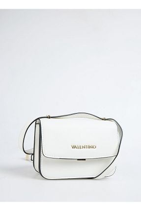 کیف پستچی سفید زنانه چرم مصنوعی Valentino - کد 945432702