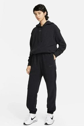 شلوار کرمگن مشکی زنانه اورسایز Nike - کد 806530292