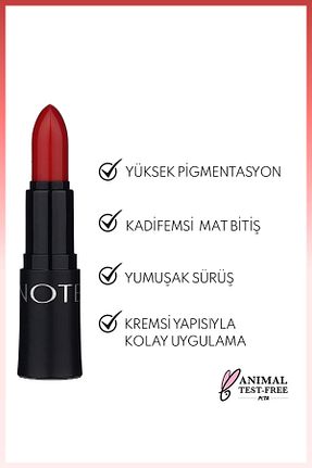 رژ لب قرمز مات Note Cosmetics - کد 342445
