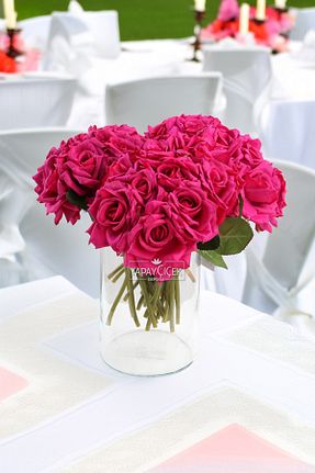گل خشک و مصنوعی صورتی Yapay Çiçek Deposu - کد 41227273