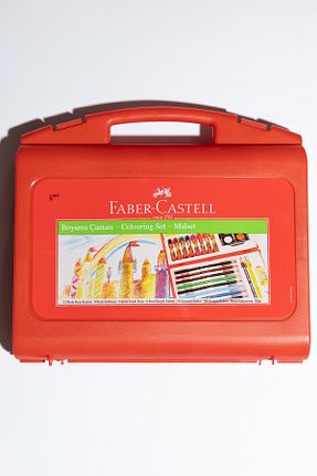 لوازم نقاشی قرمز Faber Castell - کد 1293572