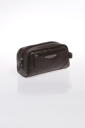 کیف دستی قهوه ای مردانه ابعاد کوچک U.S. Polo Assn. - کد 14055409