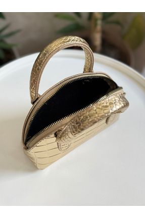 کیف دوشی زرد زنانه چرم مصنوعی ZEYS - کد 924254548