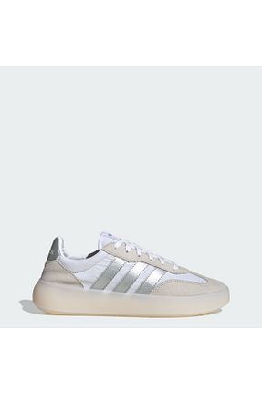 کفش اسنیکر سفید زنانه بند دار adidas - کد 887266260