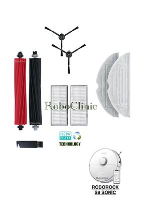 اکسسوری جاروبرقی سفید Roboclinic - کد 849418419