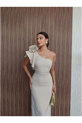 لباس بژ زنانه بافتنی ESRAHELVACI - کد 822519212