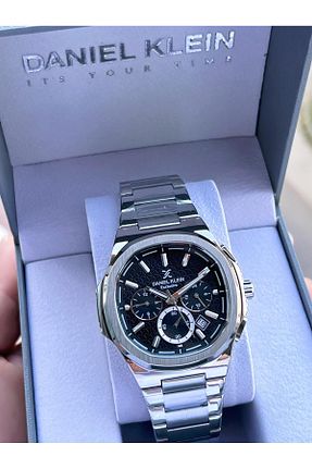 ساعت مچی مشکی مردانه 52 میلی متر Daniel Klein - کد 874346792