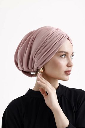 کلاه شنای حجاب صورتی زنانه ladrans - کد 849148354