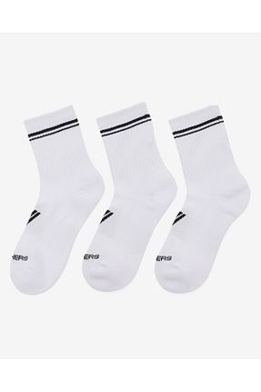 جوراب اسپرت سفید زنانه پنبه ای Skechers - کد 928305690