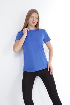تیشرت سرمه ای زنانه Relaxed Tight Lady - کد 781766164
