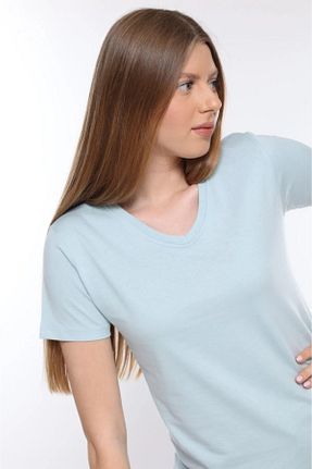 تیشرت سبز زنانه Relaxed Tight Lady - کد 712670987