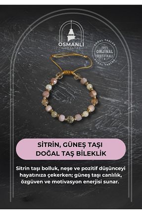 دستبند جواهر آبی زنانه سنگ طبیعی OSMANLI DOĞAL TAŞ - کد 945644742