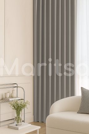 پرده زمینه نباتی پلی استر MARİTSA - کد 945208058
