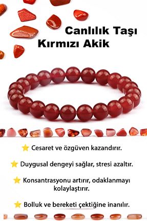 دستبند جواهر طوسی زنانه سنگ طبیعی hmgtaş - کد 821870803