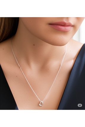 گردنبند جواهر نباتی زنانه آهن BRAND COLLECTİON - کد 898362537