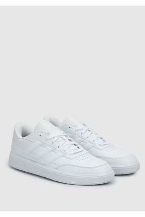 کفش اسنیکر سفید زنانه بند دار adidas - کد 772256946