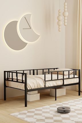 چارچوب تخت مشکی فلزی Mobpazar - کد 942259935
