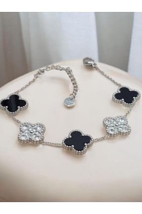 دستبند استیل (فولاد) طلائی زنانه استیل (فولاد) Merand - کد 940822844
