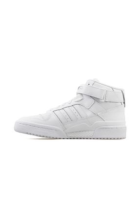 کفش اسنیکر سفید زنانه بند دار adidas - کد 855335384