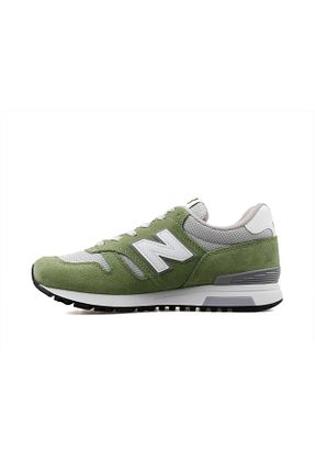 کفش پیاده روی سبز زنانه چرم اصل New Balance - کد 942566100