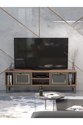 میز و پایه تلویزیون قهوه ای Suntalam GOLDFALEZ - کد 938451997